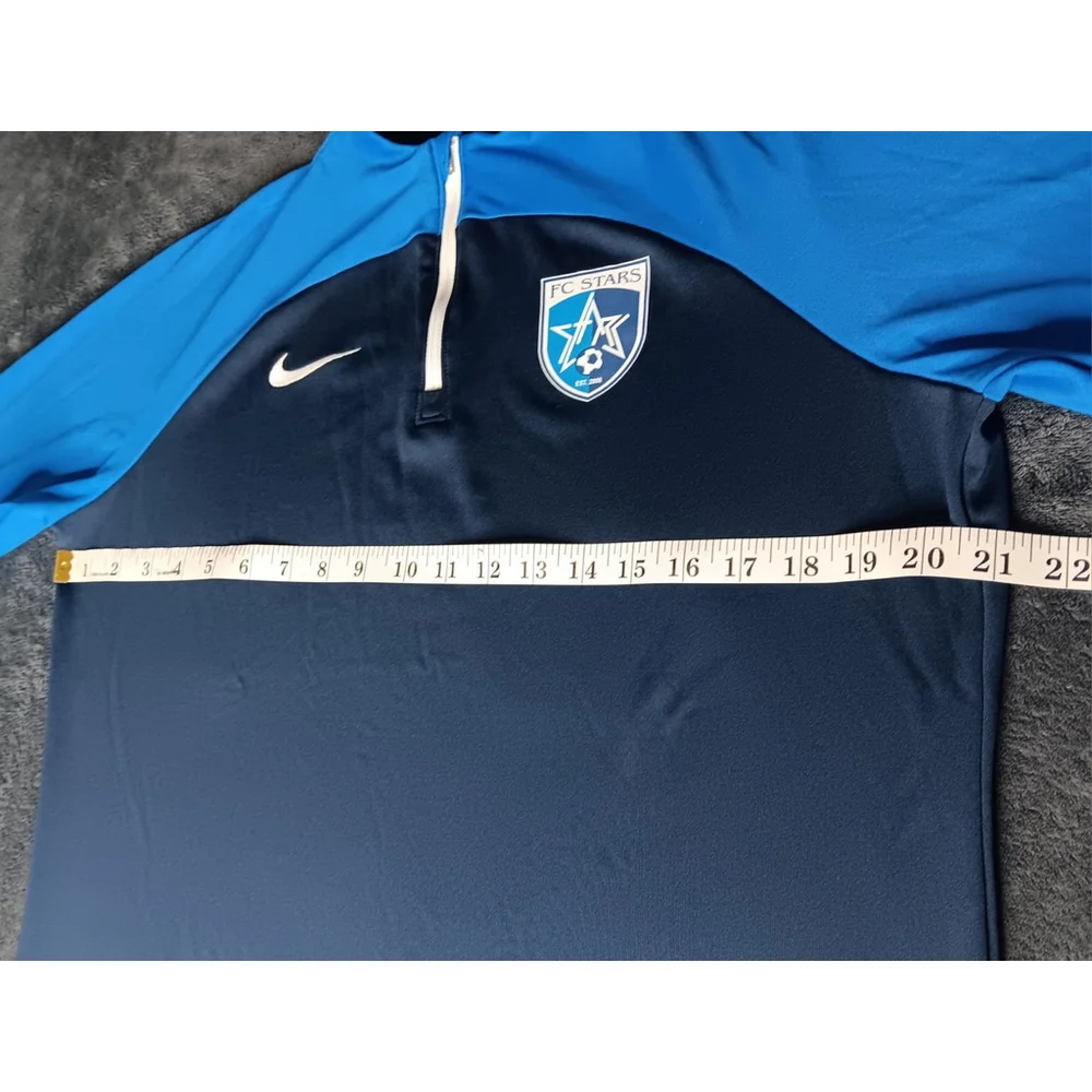 Nike FC Stars Dri-FIT Academy Pro Soccer Drill Top 1/4 Zip Pullover Womens Large